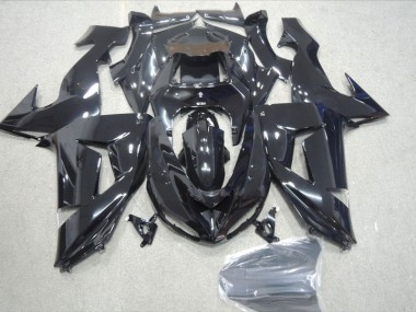 2006-2007 Black Kawasaki ZX10R Replacement Motorcycle Fairings Canada