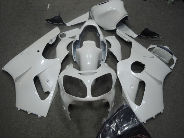 2000-2001 White Kawasaki ZX12R Motorcycle Fairing Canada