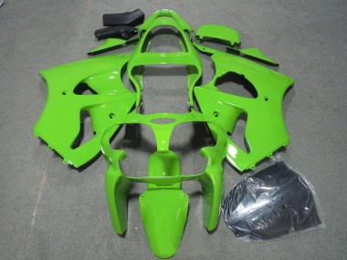 2000-2002 Green Kawasaki ZX6R Motorcycle Fairings Kits Canada