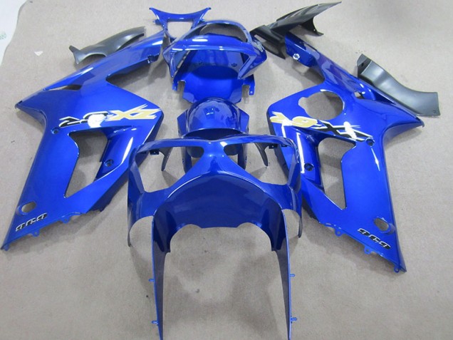 2003-2004 Blue 636 Kawasaki ZX6R Motorcycle Fairing Kits Canada