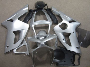 2003-2004 Silver Kawasaki ZX6R Motorcycle Fairings Kit Canada