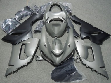 2005-2006 Grey Black Kawasaki ZX6R Motorcycle Bodywork Canada