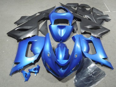 2005-2006 Blue Kawasaki ZX6R Motorbike Fairing Kits Canada