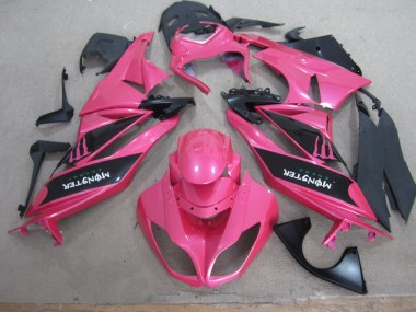 2009-2012 Pink Black Monster Kawasaki ZX6R Motor Fairings Canada