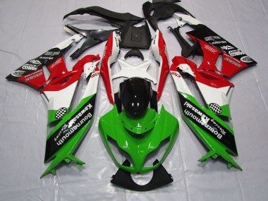 2009-2012 Green Red Kawasaki ZX6R Motorcylce Fairings Canada