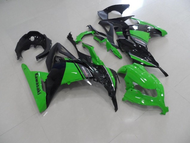 ABS 2013-2016 Black Green Kawasaki ZX300R Motorcycle Replacement Fairings Canada