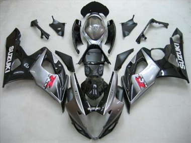 2005-2006 Black Silver Suzuki GSXR1000 Motorcycle Fairing Canada