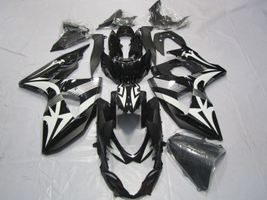 2009-2016 Black White Suzuki GSXR1000 Motorcyle Fairings Canada