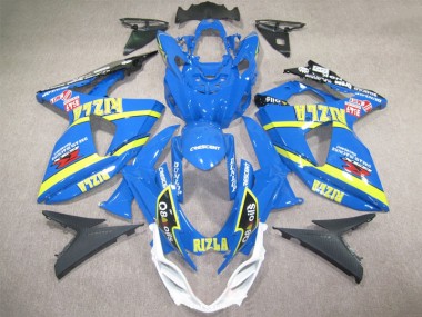 2009-2016 Blue Rizla Q8 oils Suzuki GSXR1000 Replacement Motorcycle Fairings Canada