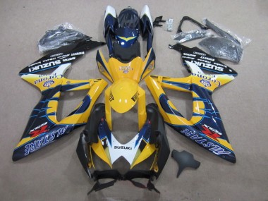 2008-2010 Blue Yellow Corona Extra Suzuki GSXR600 Motor Bike Fairings Canada