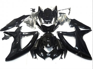 2008-2010 Black Suzuki GSXR750 Motorcycle Fairing Canada