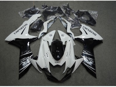 2011-2021 White Black Suzuki GSXR750 Bike Fairings Canada