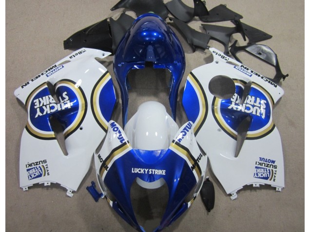 1996-2007 Blue Motul White Lucky Strike Suzuki GSXR1300 Hayabusa Motorcycle Replacement Fairings Canada