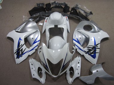 2008-2019 White Blue Suzuki GSXR1300 Hayabusa Motorcycle Fairings Canada