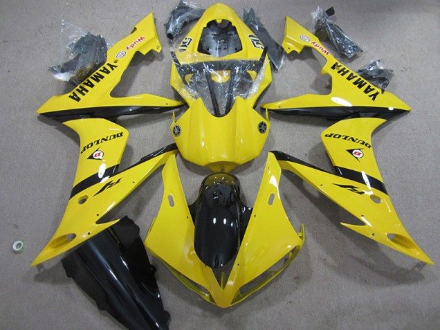 ABS 2004-2006 Yellow Dunlop Yamaha YZF R1 Motorcycle Fairing Kits Canada