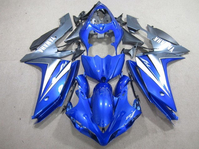 ABS 2007-2008 Blue Silver Yamaha YZF R1 Motorbike Fairings Canada