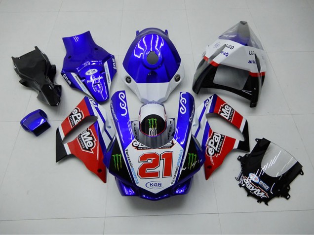 2015-2019 Blue Red KGN 21 Yamaha YZF R1 Motorbike Fairing Canada