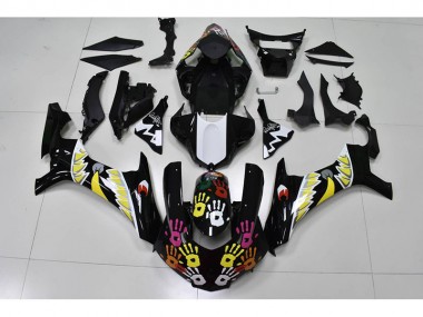 2015-2019 Black White Yamaha YZF R1 Motorcylce Fairings Canada