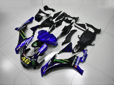 2015-2019 Blue Blue White ENEOS 46 Monster Yamaha YZF R1 Motorcycle Fairing Canada