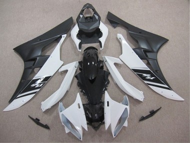 2006-2007 White Black Yamaha YZF R6 Motor Bike Fairings Canada