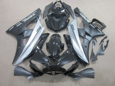 2006-2007 Silver Black Yamaha YZF R6 Replacement Fairings Canada