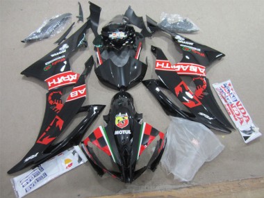 2008-2016 Black White Motul Yamaha YZF R6 Motorbike Fairing Canada