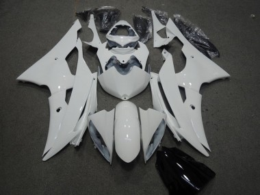 2008-2016 White Yamaha YZF R6 Motorcyle Fairings Canada